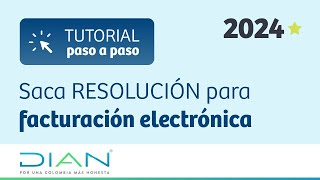 Cómo obtener RESOLUCIÓN para FACTURACIÓN ELECTRÓNICA por primera vez  Persona Natural  Tutorial [upl. by Nadia]