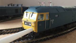 BR Blue Heljan Class 47 Review [upl. by Conant]