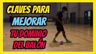 TÉCNICA FUTSAL  Cómo MEJORAR tus REGATES  Coordinación óculo pédica [upl. by Endora]