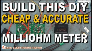 Build A Cheap And Suprisingly Accurate MilliOhm Meter DIY Project [upl. by Eldwon397]