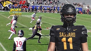 2023 Arizona 6A State Championship Saguaro Runs Arizona Saguaro vs Red Mountain 2023 [upl. by Vinn964]