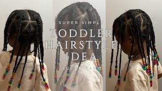 Toddler Hairstyle Idea  Hairstyle for Kids [upl. by Emya]