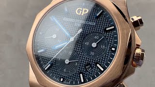 GirardPerregaux Laureato Chronograph 8102052432BB4A GirardPerregaux Watch Review [upl. by Eltsirhc466]