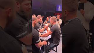 Irakli Zirakashvili vs Vitaly Laletin armwrestling [upl. by Einner207]