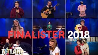 9 AUDITIONS  9 FINALISTER i Talang 2018 [upl. by Ruthann219]