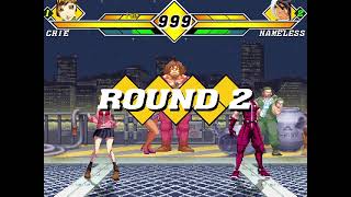 Capcom vs Snk Arranged MUGEN Gameplay  Chie Arcade Playthrough [upl. by Aihsaei340]