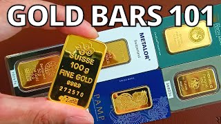 Buying Gold Bars  Everything You Must Know Beginners Guide [upl. by Haland]