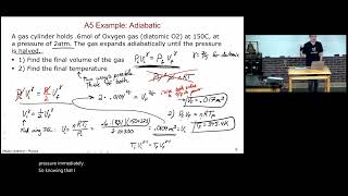 Lec 21 Adiabatic Radiation and Conduction Part 2 [upl. by Oirromed]