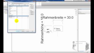 Parametrischer Rahmen bei Beschriftungenmp4 [upl. by Waddell]