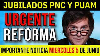 🛑URGENTE NOTICIA💥 para los Jubilados y Pensionados de Anses MILEISENADOAUMENTOBONO [upl. by Bathulda]