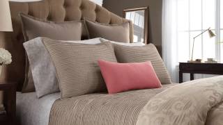 Wamsutta Ashby Bedding Collection at Bed Bath amp Beyond [upl. by Hallagan944]