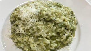 RISOTTO CON ASPARAGI RICETTA SEMPLICE E GUSTOSA DA PREPARARE [upl. by Hurlow]