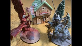 Age of Sigmar battle report Ogor Mawtribes vs Blades of Khorne [upl. by Llenod521]