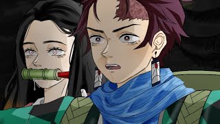 Imagine if tanjiro met douma in s1 eps 2 💀  Kimetsu No Yaiba [upl. by Eikcir]