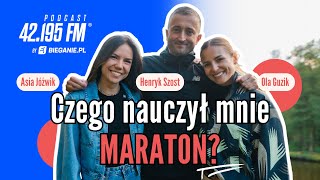 Czego nauczył mnie MARATON Henryk Szost Joanna Józwik Aleksandra Guzik  Podcast Bieganiepl [upl. by Naleag]