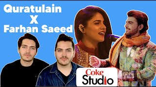 Twin Musicians REACT  Latthay Di Chaadar  Quratulain Balouch amp Farhan Saeed  Coke Studio [upl. by Frey511]