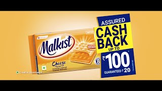 MalkistGuaranteed Cashback Offer upto ₹ 100 Malkist cant resist  BENGALI [upl. by Soulier]