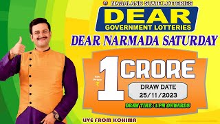 LOTTERY LIVE DEAR LOTTERY SAMBAD 1PM LIVE DRAW TODAY 25112023  Will You Are the Next Crorepati [upl. by Eesyak304]