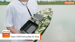 Flytec V050 RTR 24G Fishing Bait RC Boat  Shop on Banggood [upl. by Everick473]