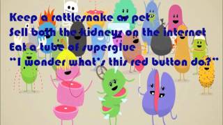 dumb ways to dielyrics [upl. by Cummins]