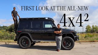 FIRST LOOK at the MercedesBenz G 63 4x4 Squared [upl. by Linzy818]