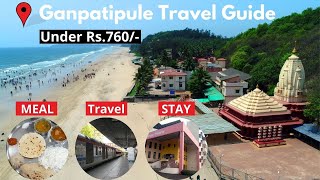 Ganpatipule Travel Guide  Rs760 Budget  Mumbai to Ganpatipule  Ratnagiri  Ganpatipule beach [upl. by Magas162]