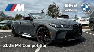 2025 BMW M4 Competition xDrive Convertible LCI  Whats New  Video Walkaround [upl. by Enimrej]