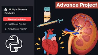 Advance Project Multiple Disease Prediction Application Using Python [upl. by Hassin]