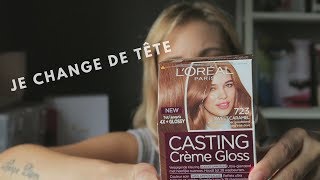 Envie de changement Coloration LOréal Casting crème gloss [upl. by Mossolb]