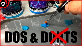 HOW to Use Vallejo WATER Texture Paints  TIPS amp Dos amp Donts [upl. by Soracco]