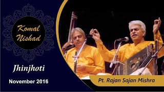 Raag Jhinjhoti  Pt Rajan Sajan Mishra  Hindustani Classical Vocal  Part 45 [upl. by Novy]