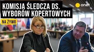 Posiedzenie komisji śledczej do spraw wyborów kopertowych [upl. by Vokay864]