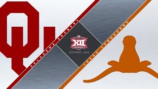 OU Highlights vs Texas Big 12 Championship [upl. by Gathers521]