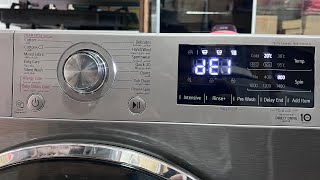 dE1 error code problem solve in LG washing machine 8kgYasinsTech [upl. by Smith613]