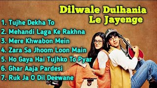 Dilwale Dulhania Le Jayenge Movie All Songs Shahrukh Khan amp Kajolsamarofficial [upl. by Esertak]