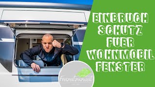 Wohnmobil Einbruchschutz Fenster  Umbau Kastenwagen • Vlog 4 [upl. by Araec906]