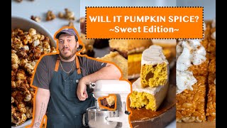 Testing Four Pumpkin Spice Dessert Recipes [upl. by Sualohcin]