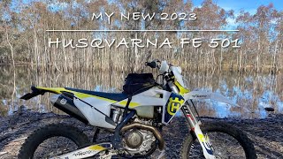 My new Husqvarna FE 501 [upl. by Uel]