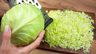 Kohl schmeckt besser als Fleisch Warum kannte ich dieses Kohlrezept nicht schon früher ASMR [upl. by Nare]