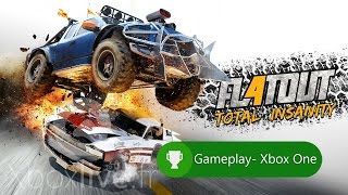 Flatout 4 Total Insanity Gameplay  Xbox One [upl. by Nahsyar779]