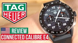 TAG Heuer Connected Calibre E4 Review  The most luxurious smartwatch out there [upl. by Irep]