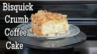 Bisquick Crumb Coffee Cake [upl. by Byrn]