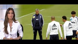 Sara Carbonero en La Jugada Televisa quotMourinho tiene muchos frentes abiertos en el Madridquot [upl. by Burtis]