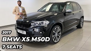 7 Seat 2017 BMW X5 30 M50D [upl. by Ihculo674]