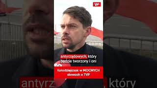 Kołodziejczak w MOCNYCH słowach o TVP shorts tvp kołodziejczak [upl. by Nyrol100]