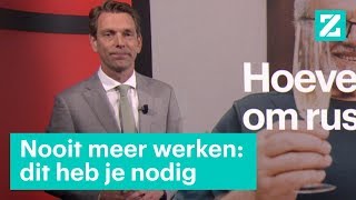 Hoeveel geld heb je nodig om rustig te kunnen leven • Z zoekt uit [upl. by Ayarahs]