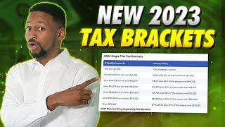 New IRS Inflation Adjusted Tax Bracket for 2023 [upl. by Nidnerb]