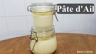 Pâte ou Purée dAil  Fait Maison withme [upl. by Mohsen]