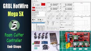 GRBL HotWire Mega 5X Free Software amp Firmware  CNC Foam Cutters [upl. by Bardo647]