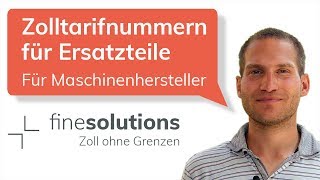 Zolltarifnummern Schweiz für Ersatzteile finesolutionsBlog [upl. by Doretta]